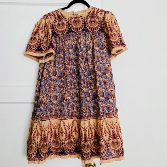 Anthropologie Othilia Briar Tunic Printed Dress - Picture 4 of 5